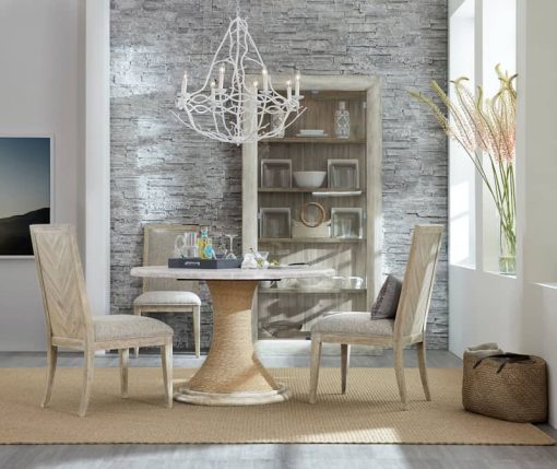 Hooker Furniture Amani Round Pedestal Dining Table Base - Image 3