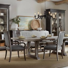 Hooker Furniture Dining Room Beaumont Upholstered Arm Chair - Image 3