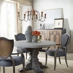 Hooker Furniture Dining Room Beaumont Shield-Back Arm Chair - Image 3