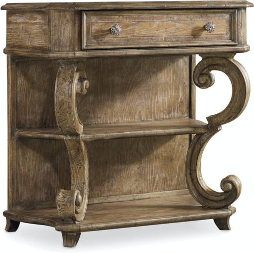 Hooker Furniture Bedroom Solana One-Drawer Leg Nightstand