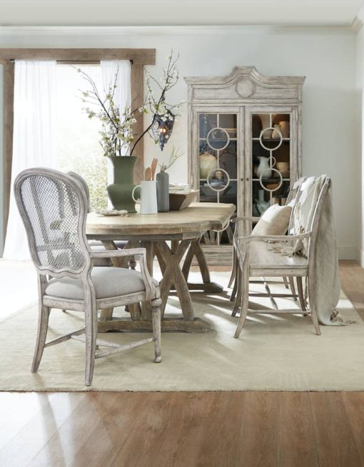 Hooker Furniture Dining Room Boheme Colibri Trestle Dining Table - Image 3