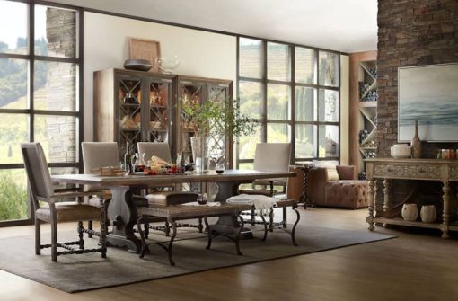 Hooker Furniture Dining Room Bandera 86" Table - Image 4
