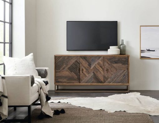 Hooker Furniture Medium Wood Home Entertainment Console - Image 4