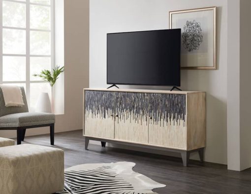 Hooker Furniture Home Entertainment Three Door Console - Image 2