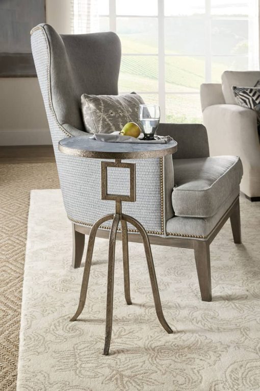 Hooker Furniture Living Room Alfresco Lapilli Martini Table - Image 4