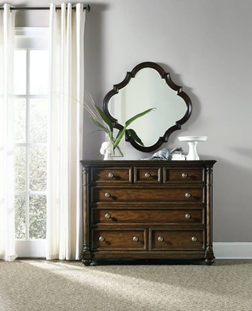 Hooker Furniture Bedroom Leesburg 7 Drawer Bureau - Image 2