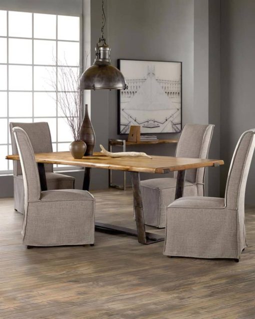 Hooker Furniture Dining Room Medium Wood Live Edge Dining Table - Image 2