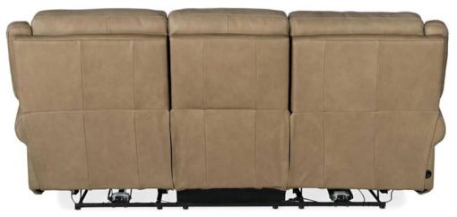 Hooker Furniture Living Room Oberon Zero Gravity Leather Power Sofa w/ Power Headrest - Image 5