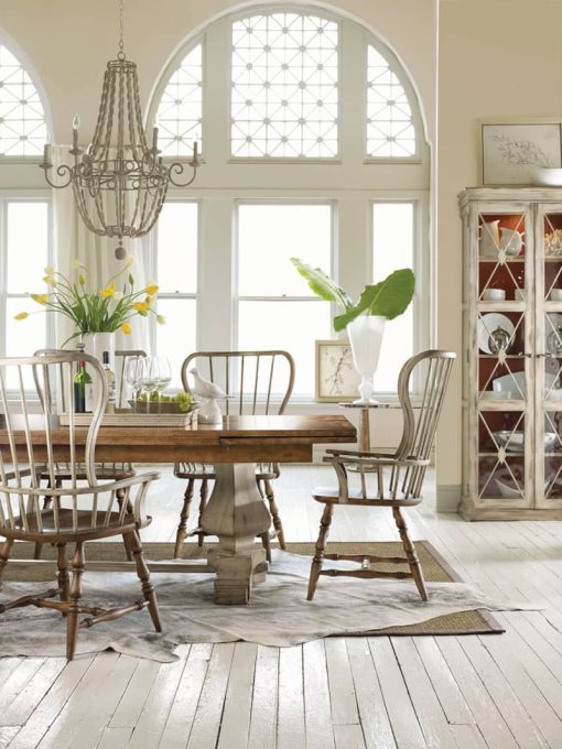 Hooker Furniture Medium Wood Dining Room Sanctuary Side Chair - Image 2