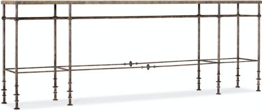 Hooker Furniture Living Room La Grange St James Metal & Stone Console