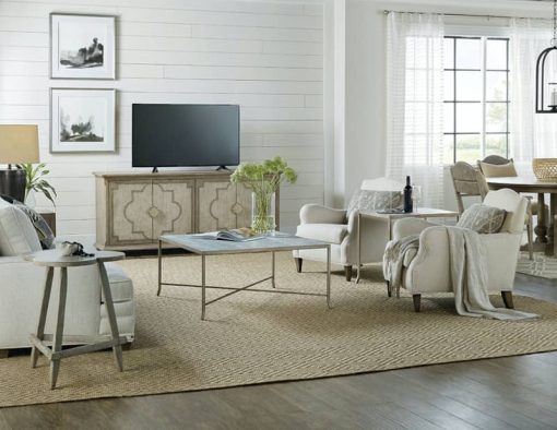 Hooker Furniture Living Room Alfresco TriFoglio Accent Table - Image 4