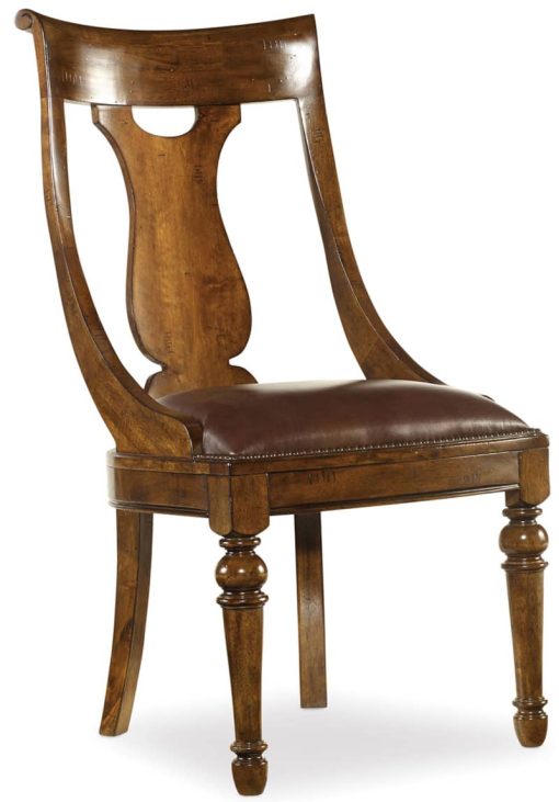 Hooker Furniture Dining Room Warm Chestnut Tynecastle Side Chair