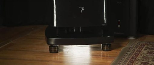 IsoAcoustics Chrome Gaia-Titan Rhea Series Speaker Isolation Feet (4-Pack) - Image 2