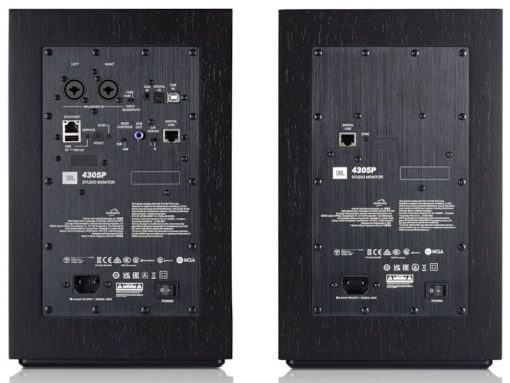 JBL 4305P Black Studio Monitor Powered Bookshelf Loudspeaker System - Image 7