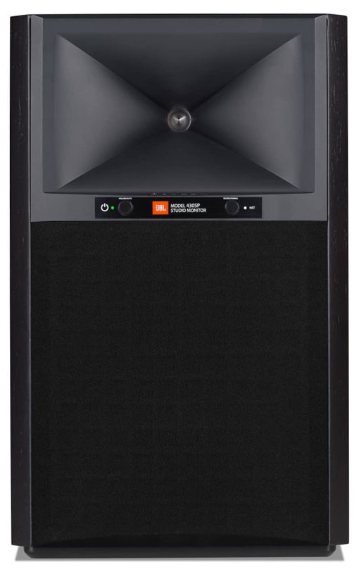 JBL 4305P Black Studio Monitor Powered Bookshelf Loudspeaker System - Image 4
