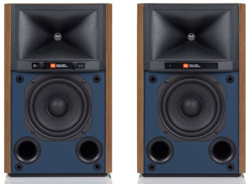 JBL 4305P Walnut Studio Monitor Powered Bookshelf Loudspeaker System - Image 2