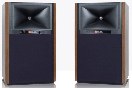 JBL 4305P Walnut Studio Monitor Powered Bookshelf Loudspeaker System - Image 5