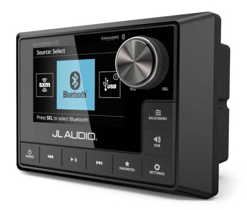 JL Audio MediaMaster 105 Weatherproof Source Unit w/ Full-Color LCD Display - Image 2