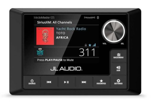 JL Audio MediaMaster 105 Weatherproof Source Unit w/ Full-Color LCD Display - Image 6