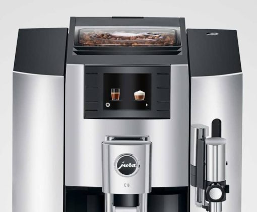 Jura E8 Chrome Automatic Coffee & Espresso Machine - Image 5