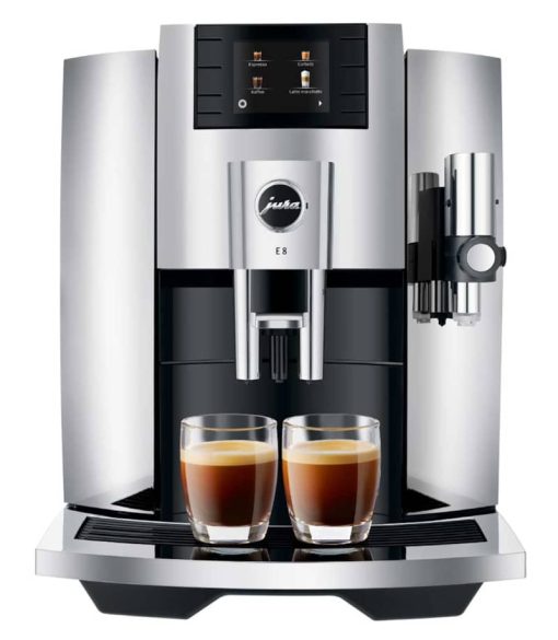 Jura E8 Chrome Automatic Coffee & Espresso Machine - Image 2
