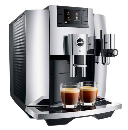 Jura E8 Chrome Automatic Coffee & Espresso Machine - Image 3