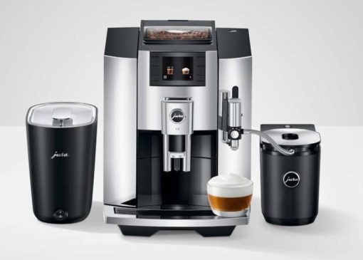 Jura E8 Chrome Automatic Coffee & Espresso Machine - Image 9