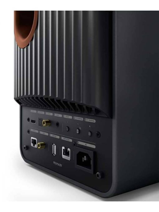 KEF LS50 Wireless II Carbon Black Bookshelf Speakers (Pair) - Image 3