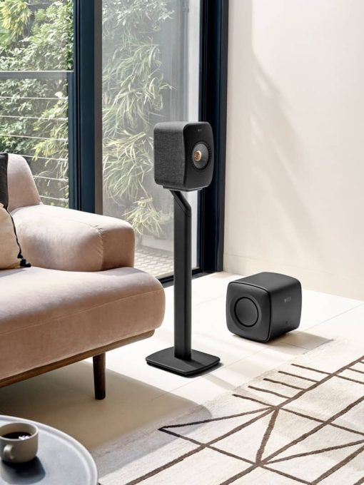 KEF LSX II Carbon Black Wireless Bookshelf Speakers (Pair) - Image 8