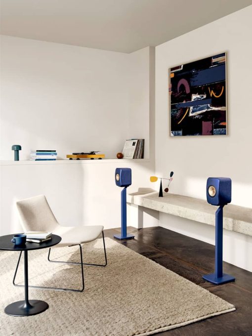 KEF LSX II Cobalt Blue Wireless Bookshelf Speakers (Pair) - Image 7
