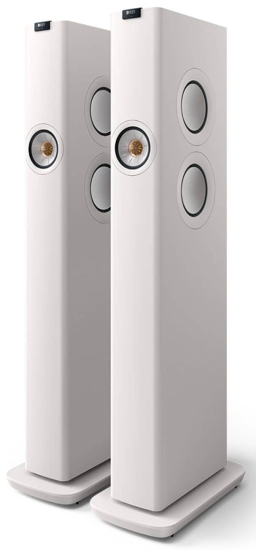 KEF Mineral White LS60 Wireless HiFi Speakers (Pair)