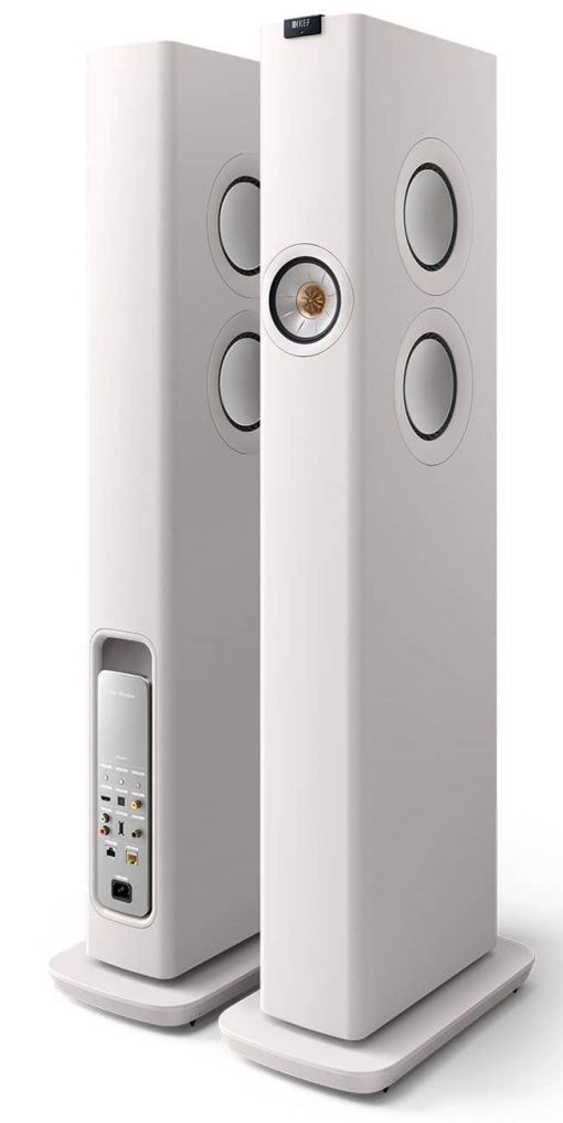KEF Mineral White LS60 Wireless HiFi Speakers (Pair) - Image 3