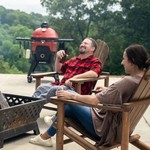 Kamado Joe 18" Pellet Joe Blaze Red Ceramic Pellet Grill - Image 8