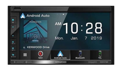 Kenwood eXcelon 6.8" Navigation Digital Multimedia Receiver w/ Bluetooth
