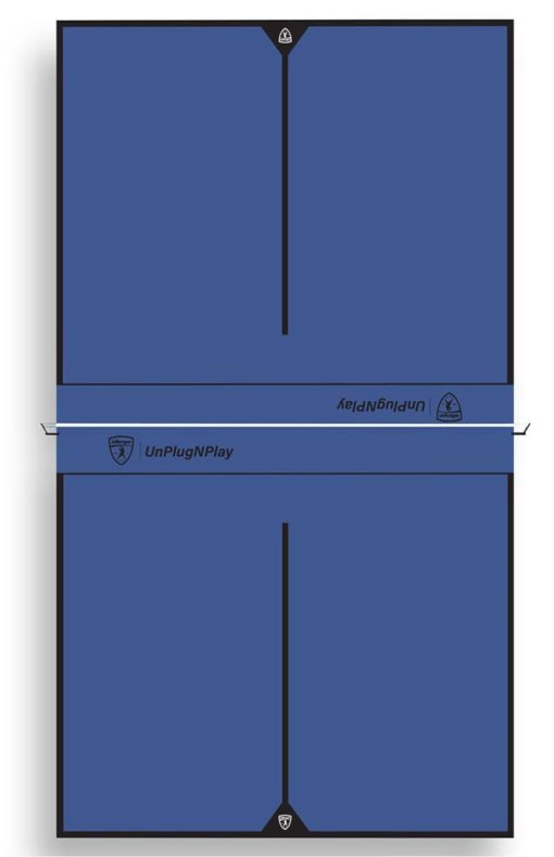 Killerspin UnPlugNPlay 415 Deep Blu Indoor Ping Pong Table - Image 4