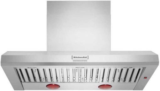 KitchenAid 48" Stainless Steel Commercial-Style Wall-Mount Canopy Range Hood