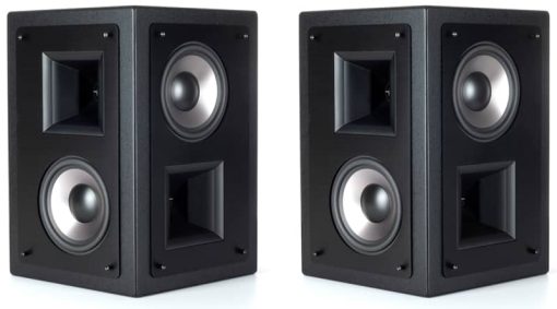 Klipsch THX-5000-SUR Black Dual Two-Way THX Ultra2 Certified Surround Loudspeakers (Pair)