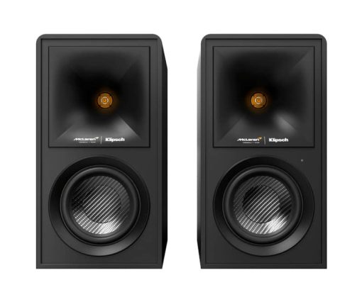 Klipsch The Fives McLaren Edition Black Powered Bookshelf Speakers (Pair)