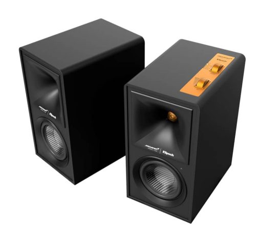 Klipsch The Fives McLaren Edition Black Powered Bookshelf Speakers (Pair) - Image 4