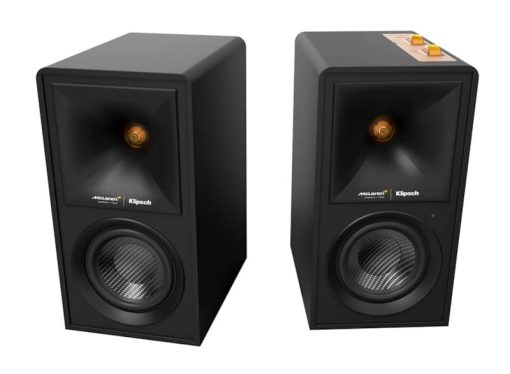Klipsch The Fives McLaren Edition Black Powered Bookshelf Speakers (Pair) - Image 3