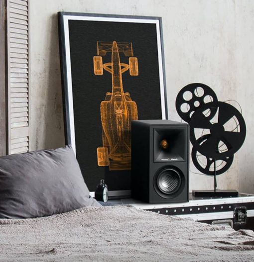 Klipsch The Fives McLaren Edition Black Powered Bookshelf Speakers (Pair) - Image 10