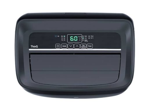 LG 10,000 BTU DOE (14,000 BTU ASHRAE) 115V Black Smart Wi-Fi Portable Air Conditioner - Image 4