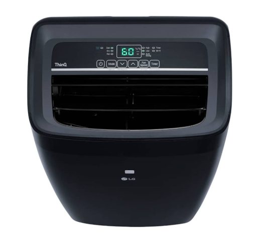 LG 10,000 BTU DOE (14,000 BTU ASHRAE) 115V Black Smart Wi-Fi Portable Air Conditioner - Image 7