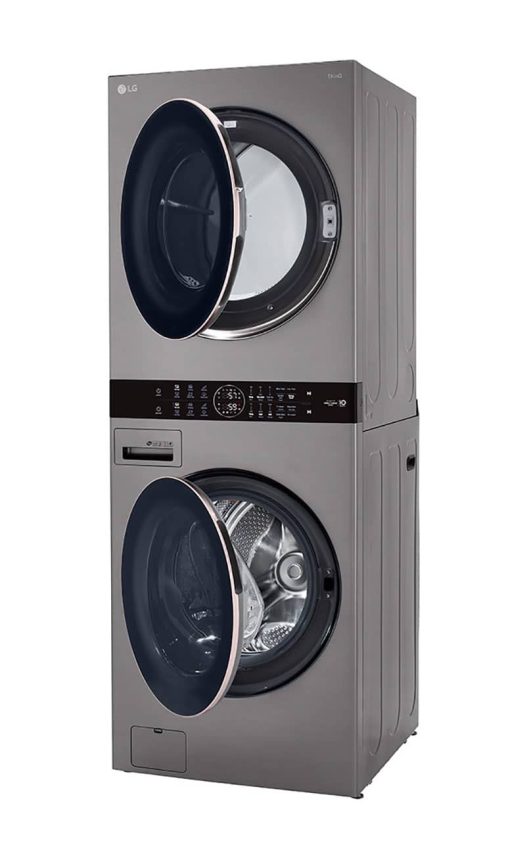 LG 27" Graphite Steel WashTower With Center Control Single Unit Front Load 4.5 Cu. Ft. Washer & 7.4 Cu. Ft. Electric Dryer Combo - Image 5