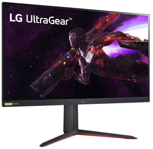 LG 32" Black QHD UltraGear Nano IPS HDR G-Sync Monitor - Image 3