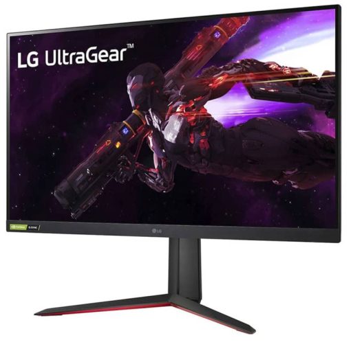 LG 32" Black QHD UltraGear Nano IPS HDR G-Sync Monitor - Image 4