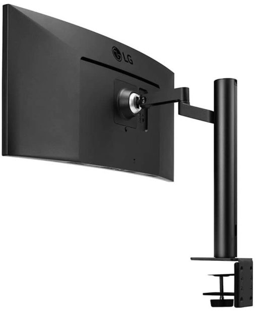 LG 34" Black QHD Curved UltraWide Ergo IPS HDR Monitor - Image 6
