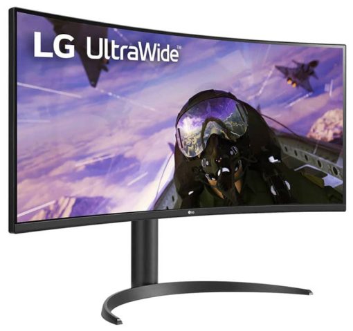 LG 34" Black QHD Curved Ultrawide IPS HDR FreeSync Monitor - Image 5
