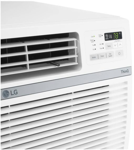 LG 24,500 BTU 10.3 EER 230/208 V White Smart Wi-Fi Window Air Conditioner - Image 6