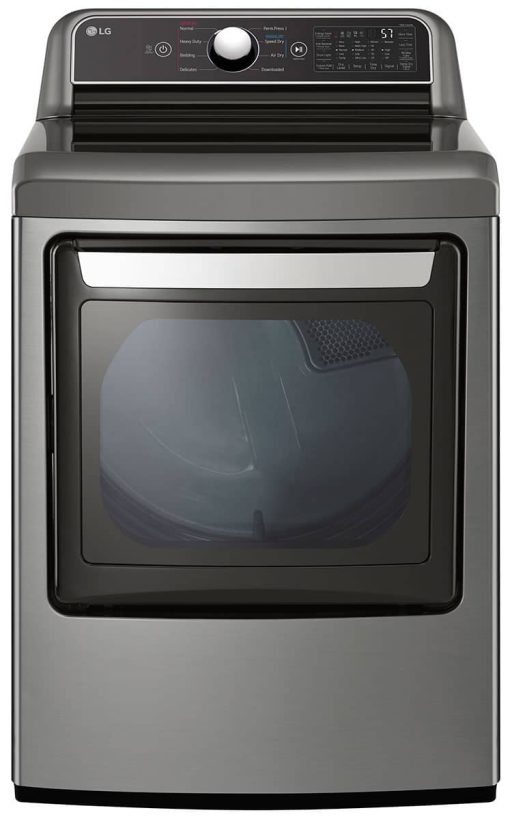 LG 7.3 Cu. Ft. Graphite Steel Electric Dryer With EasyLoad Door